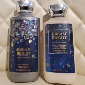 Dream Bright ~ Shea Butter Body Lotion & Body Wash Combo ~ Bath & Body Works